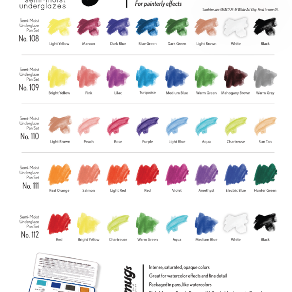 AMACO UG Watercolor Set #109