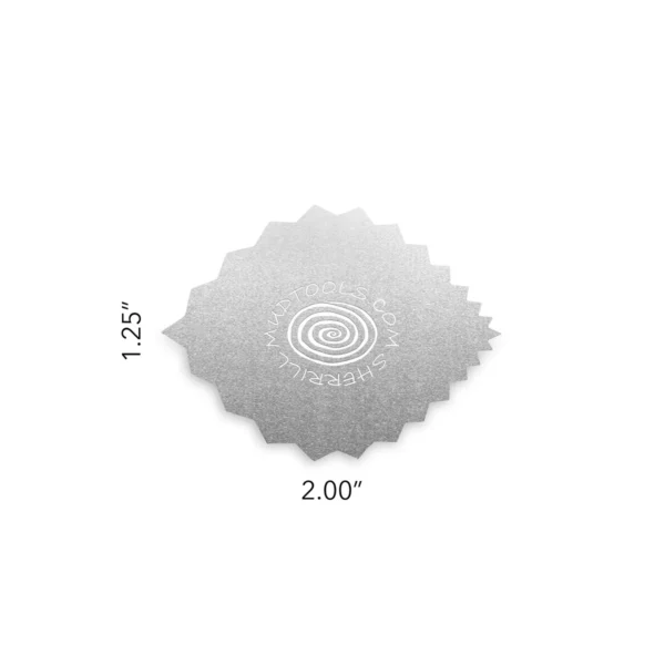 Mudtools Srainless Steel Leaf Drawing Rib DL3 - Angle