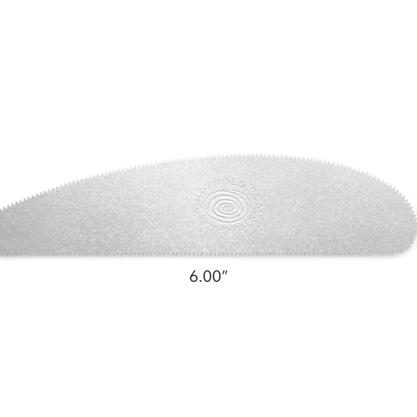 Mudtools Stainless Steel Long Scraper Rib - 18 teeth