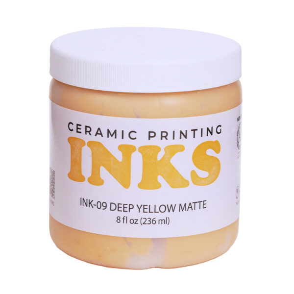 Printing Ink Deep Yellow 8oz