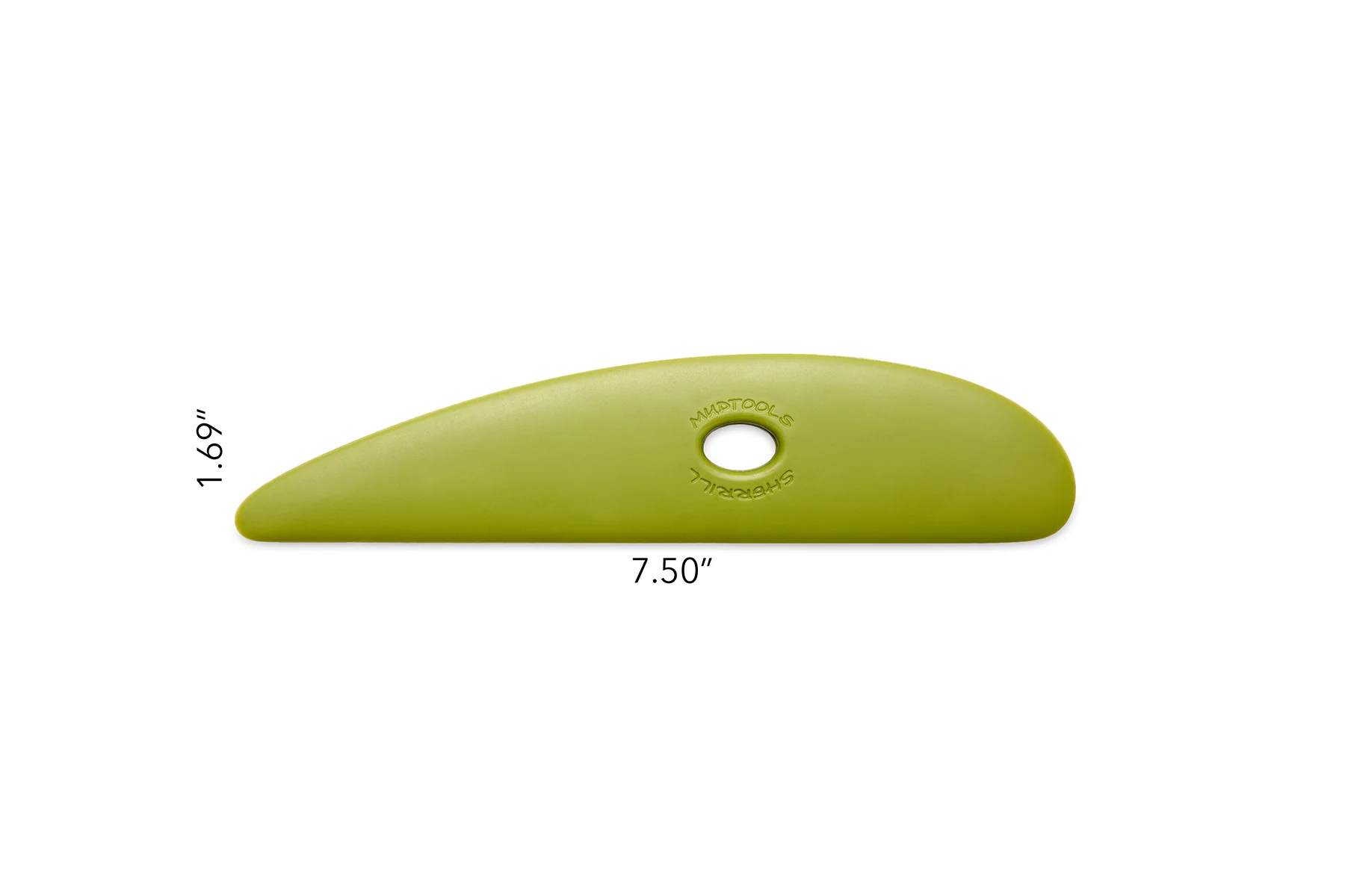 Mud Tools Small Platter Rib Green