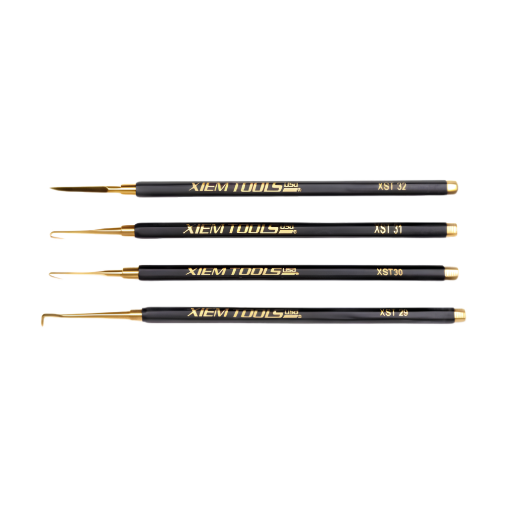 Xiem Korean Atelier Detail Carving Tool Set - Titanium Fused Ultra-Sharp Blade