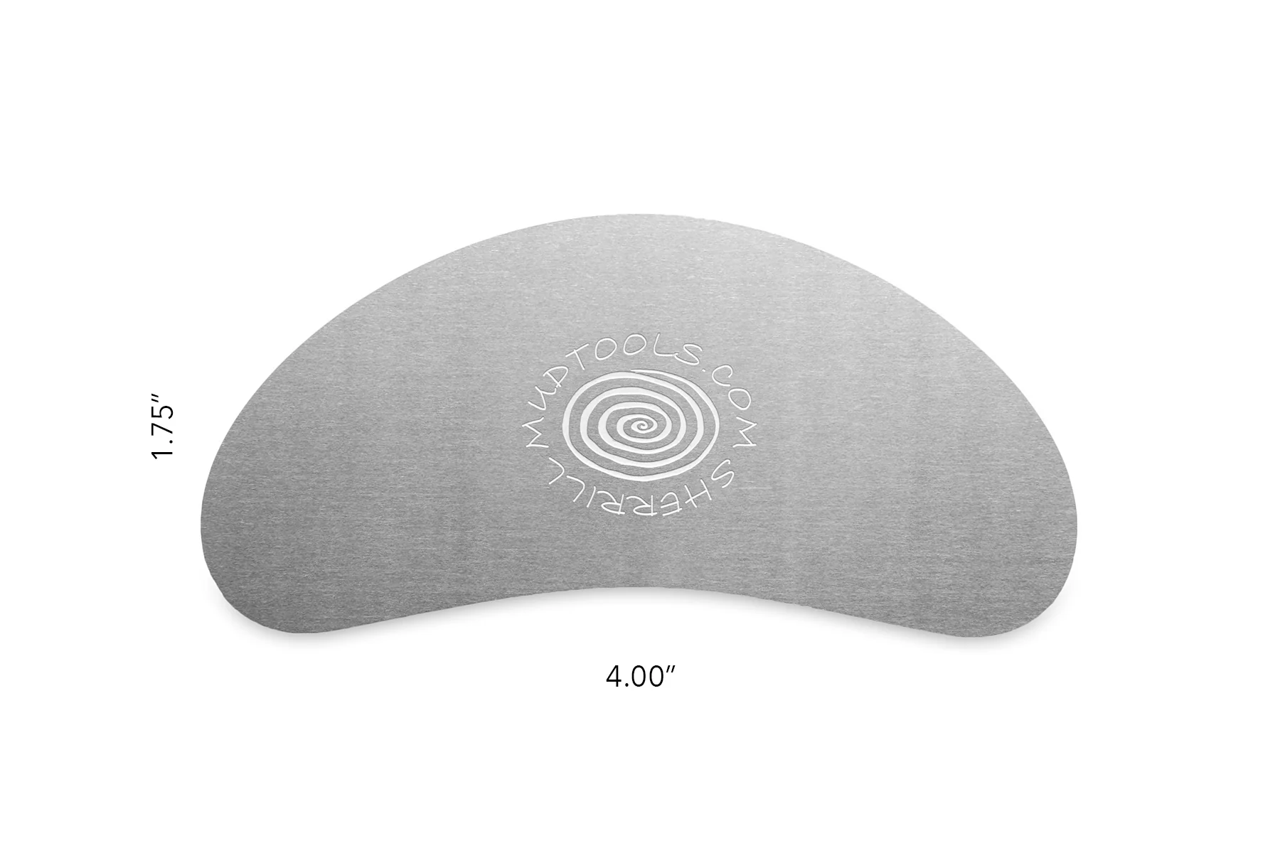 MudTools DB0 Drawing Bean Stainless Steel Rib Smooth Edge #0