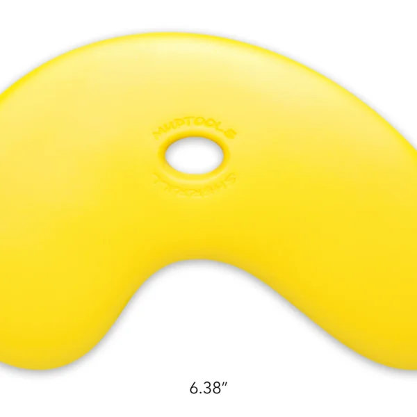 MudTools LBY Yellow Soft Polymer Large Bowl Rib