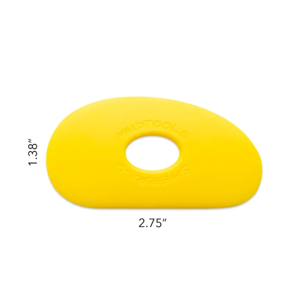 MudTools Y0 Yellow Soft Polymer Rib Shape #0