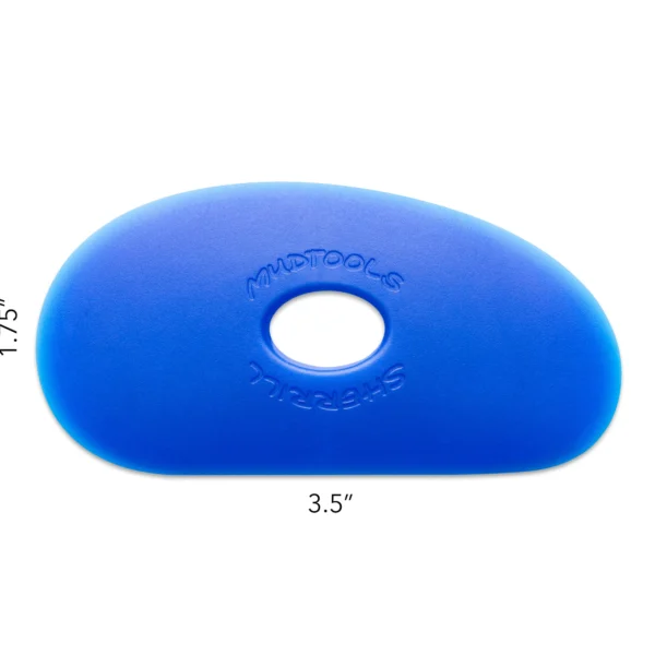 MudTools B1 Blue Firm Polymer Rib Shape #1