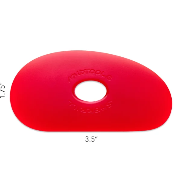 MudTools R1 Red Very Soft Polymer Rib Shape #1