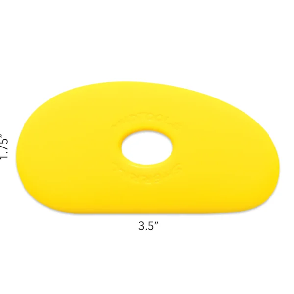 MudTools Y1 Yellow Soft Polymer Rib Shape #1
