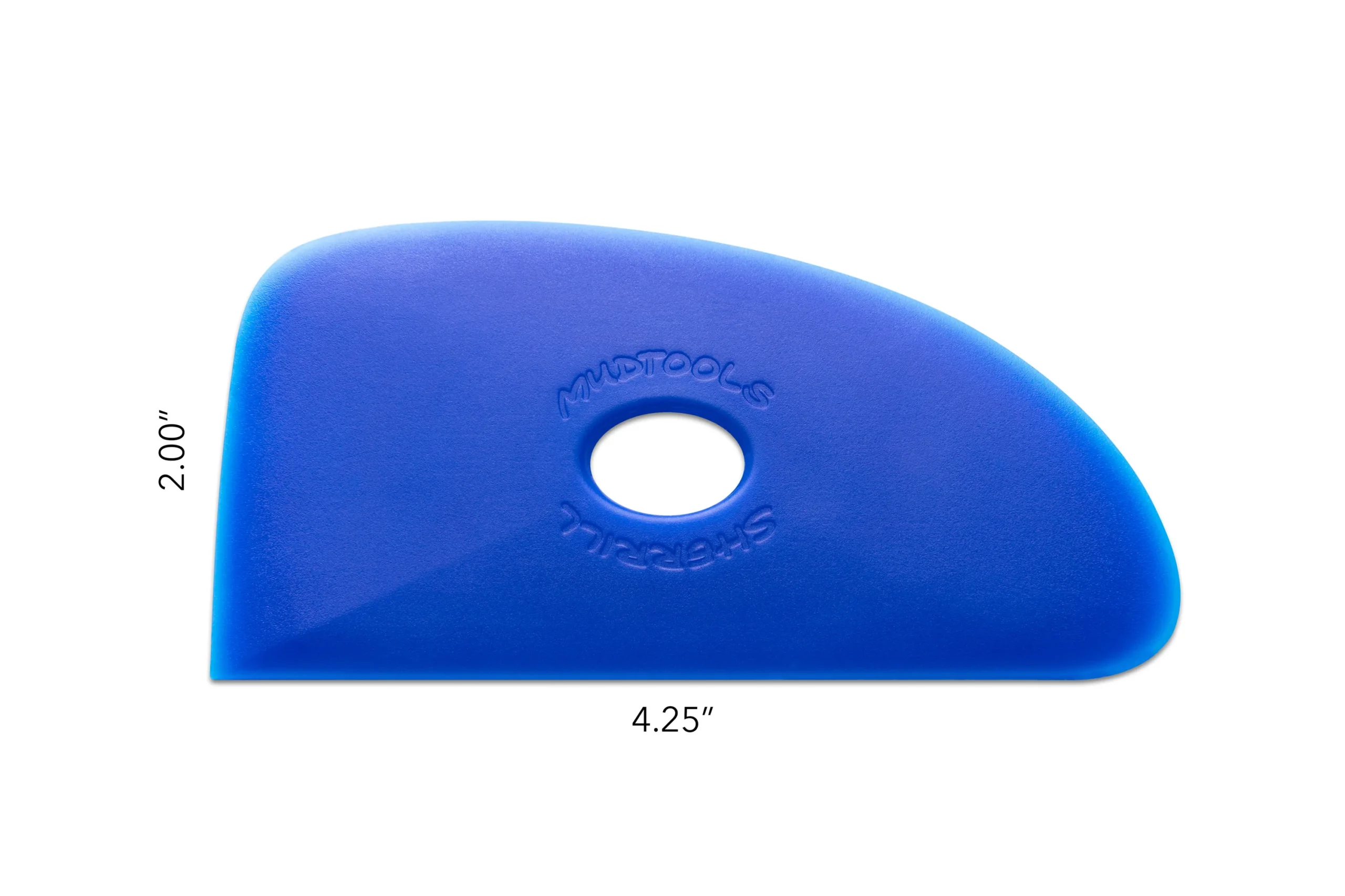 MudTools B4 Blue Firm Polymer Rib Shape #4