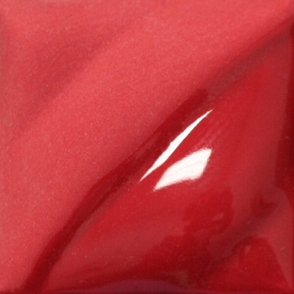 Amaco V-387 Bright Red Velvet Underglaze - 2 oz