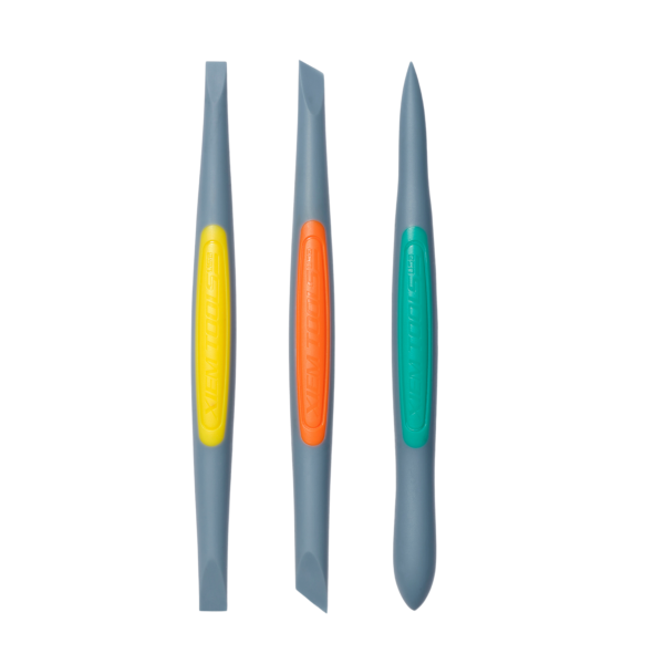 Xiem Clay Finishing Tools (Medium) - Flex-Firm Silicon Set (3pcs)