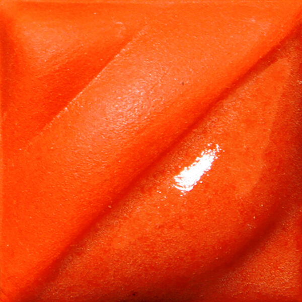 Amaco V-389P Flame Orange Velvet Underglaze