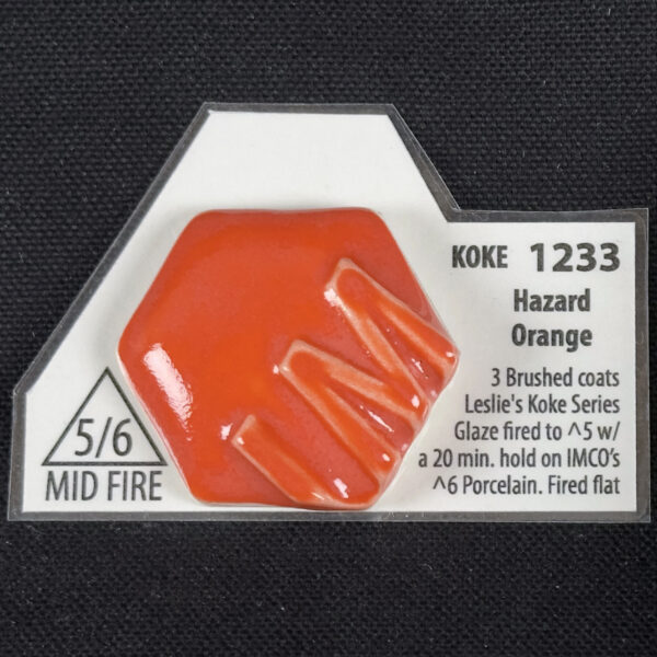 Leslie's 1233 Koke Hazard Orange (Pint)