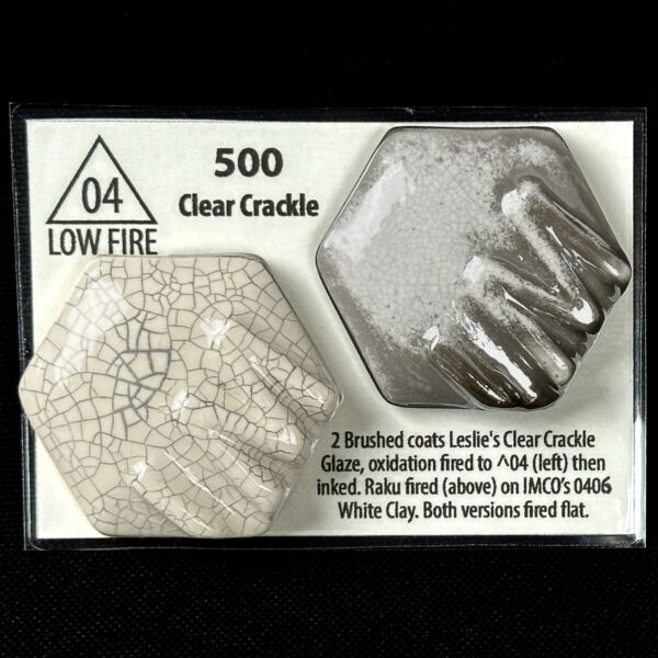 Leslie's Low Fire Crackle Clear Crackle (Pint)