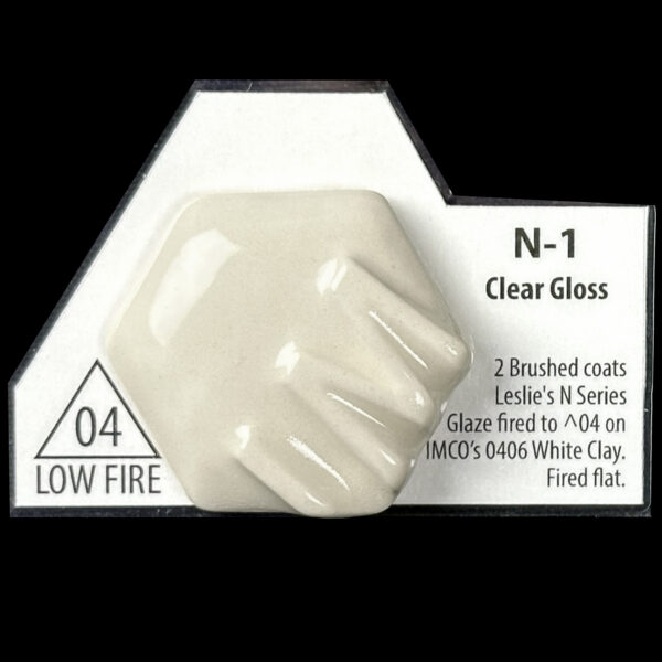Leslie's Low Fire N1 Clear Transparent (Pint)