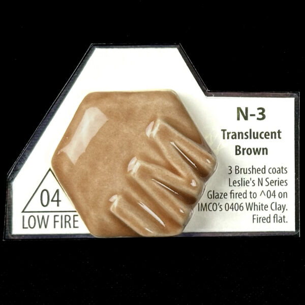 Leslie's Low Fire N3 Transparent Brown (Pint)