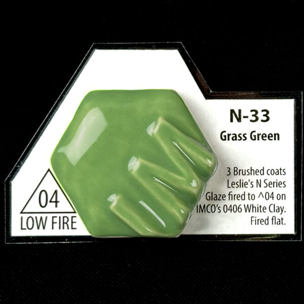 Leslie's Low Fire N33 Bright Green (Pint)