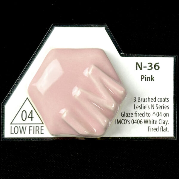 Leslie's Low Fire N36 Pink (Pint)
