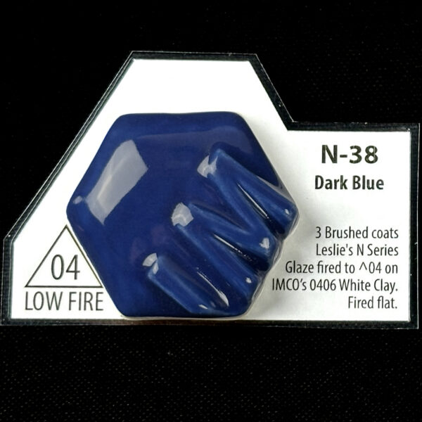Leslie's Low Fire N38 Dark Blue (Pint)