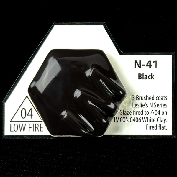 Leslie's Low Fire N41 Black (Pint)