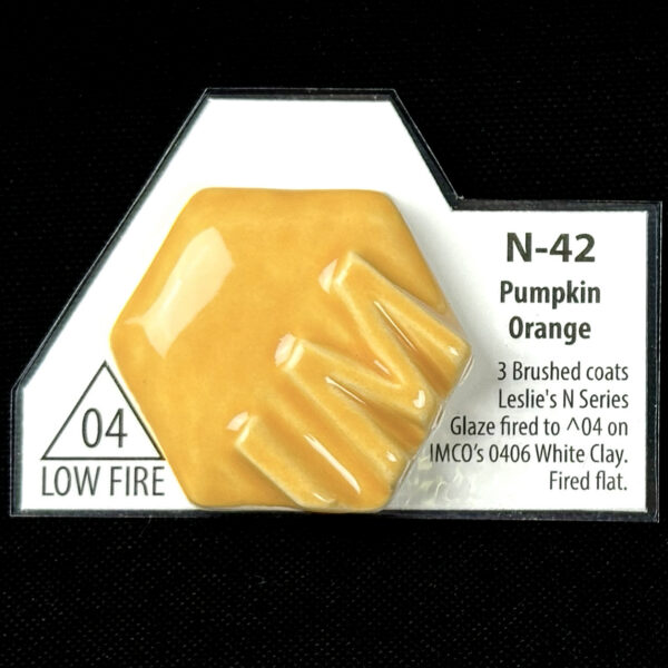 Leslie's Low Fire N42 Pumpkin Orange (Pint)