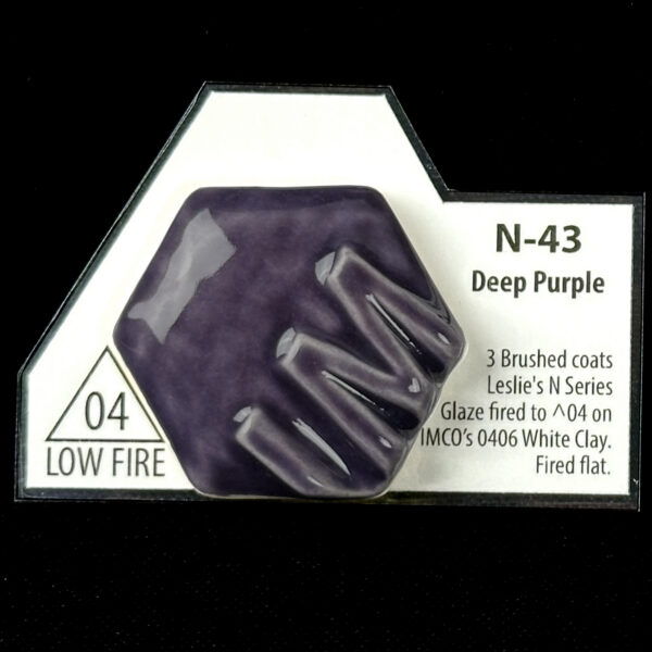 Leslie's Low Fire N43 Deep Purple (Pint)