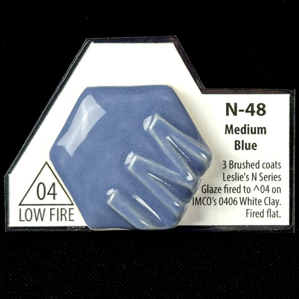 Leslie's Low Fire N48 Medium Blue (Pint)