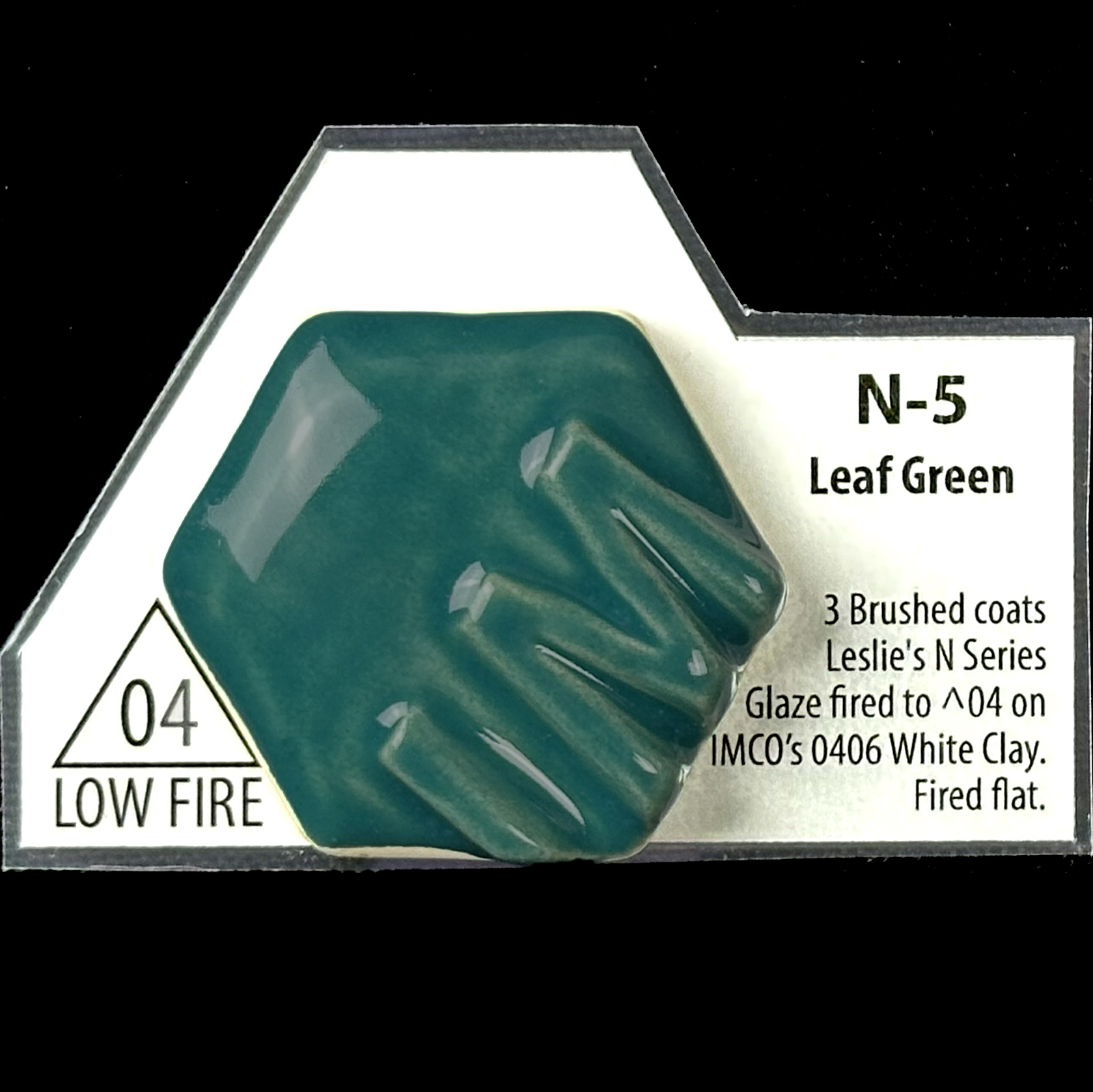 Leslie's Low Fire N5 Leaf Green Transparent (Pint)