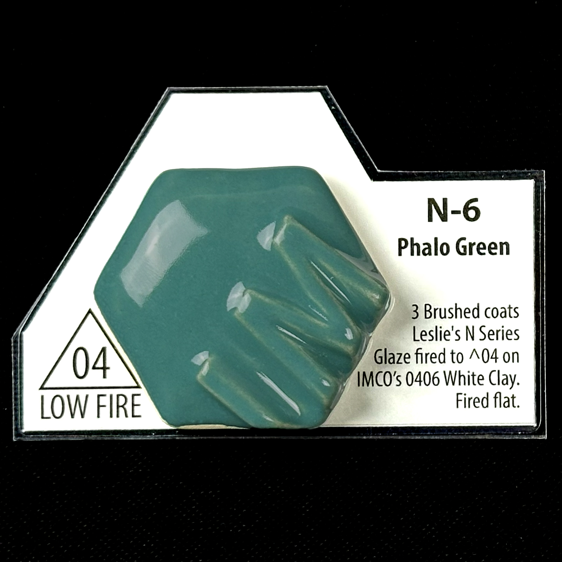 Leslie's Low Fire N6 Phalo Green (Pint)