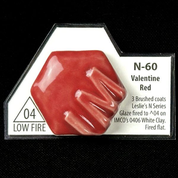 Leslie's Low Fire N60 Valentine Red (Pint)