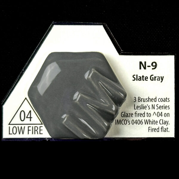 Leslie's Low Fire N9 Slate Grey (Pint)