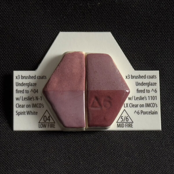 Leslie's Underglaze U1 Maroon Red (Pint)