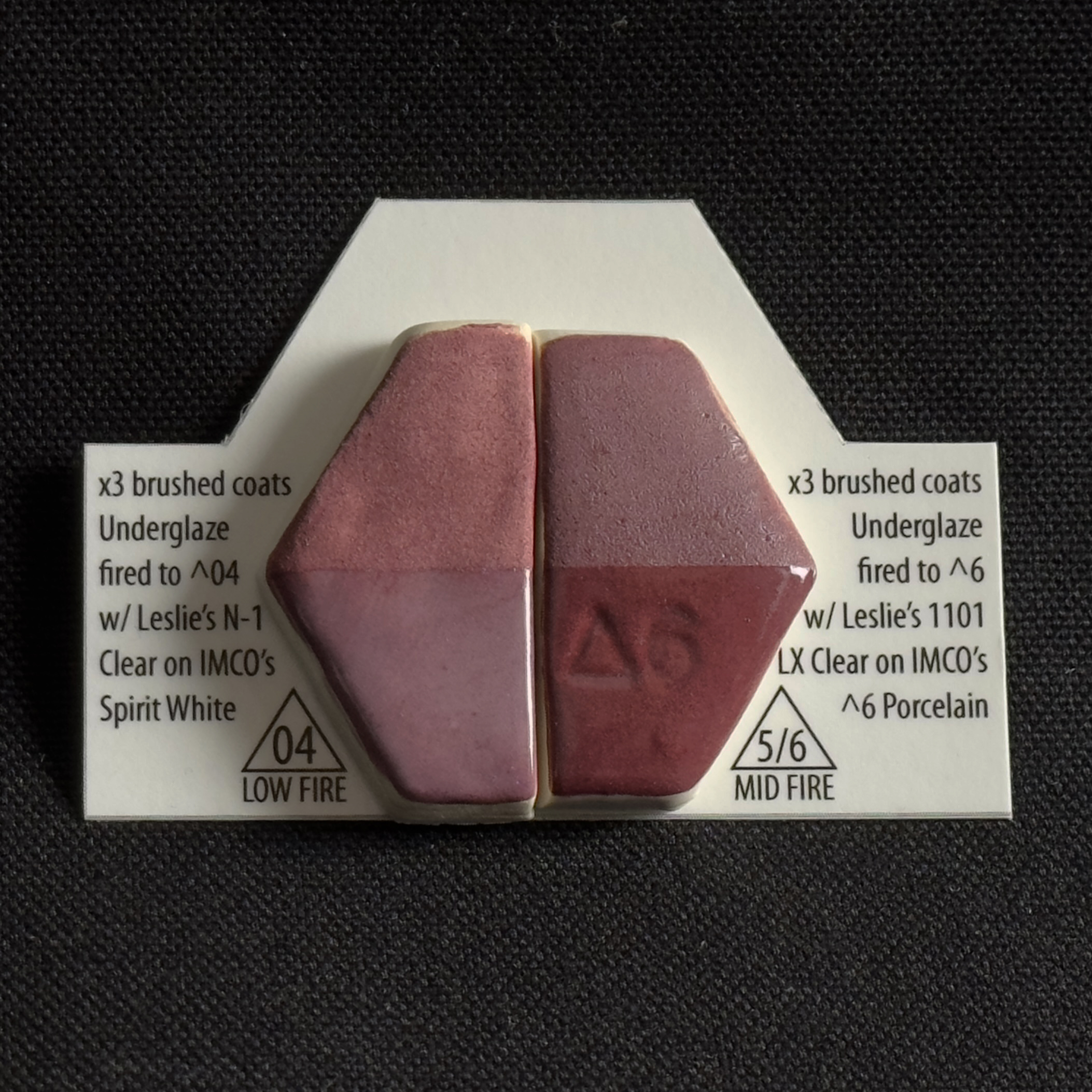 Leslie's Underglaze U1 Maroon Red (Pint)