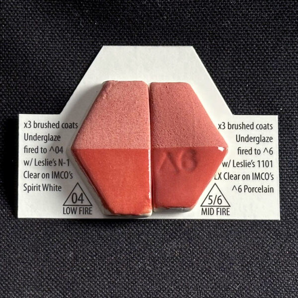 Leslie's Underglaze U25 Scarlet (Pint)