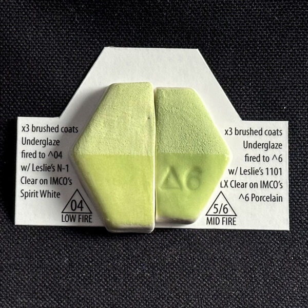 Leslie's Underglaze U27 Key Lime Green (Pint)