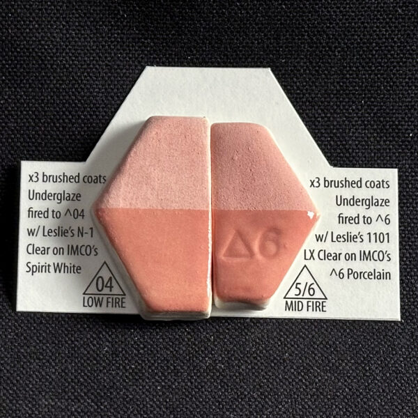 Leslie's Underglaze U33 Salmon Pink (Pint)
