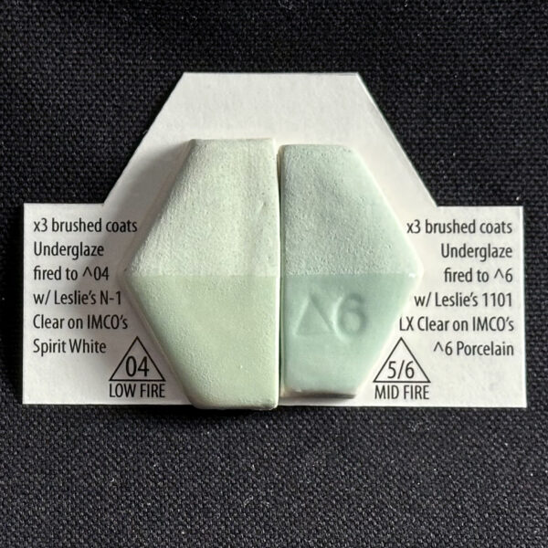 Leslie's Underglaze U43 Mint Sherbet (Pint)