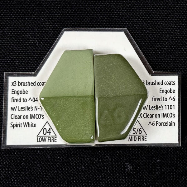 Leslie's Engobe HP5P Grasshopper Green